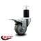 Service Caster 3'' Gray Poly Swivel 1-3/4'' Expanding Stem Caster Total Lock Brake SCC-EXTTL20S314-PPUB-134 - alternate 3